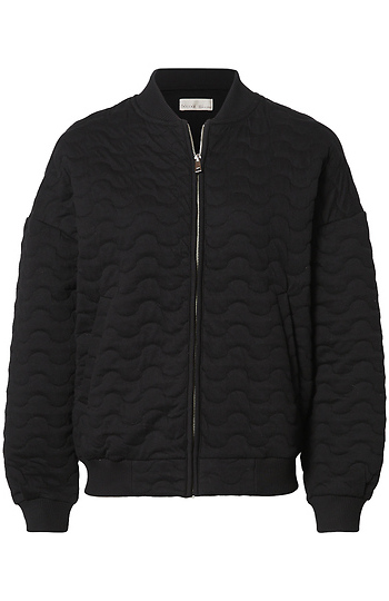 Quilted Bomber Jacket Slide 1