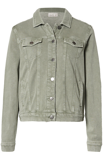 Knit Denim Jacket Slide 1