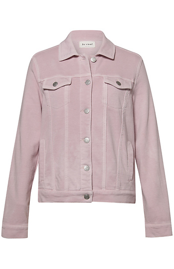 Knit Denim Jacket Slide 1