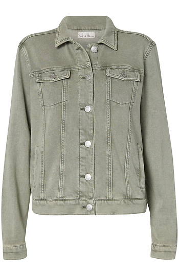 Knit Denim Jacket Slide 1