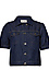 Denim Cropped Jacket Thumb 1