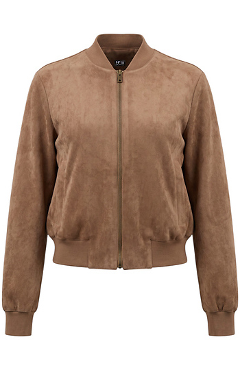 Suede Jacket Slide 1