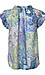 Split Neck Printed Top Thumb 2