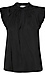 Split Neck Short Sleeve Top Thumb 1