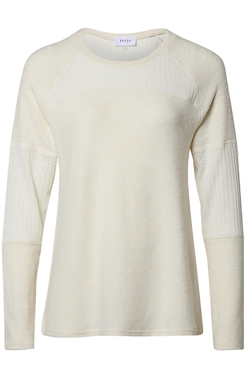 Brushed Long Sleeve Top Slide 1