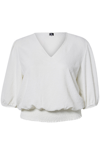 Swiss Dot Blouse Slide 1