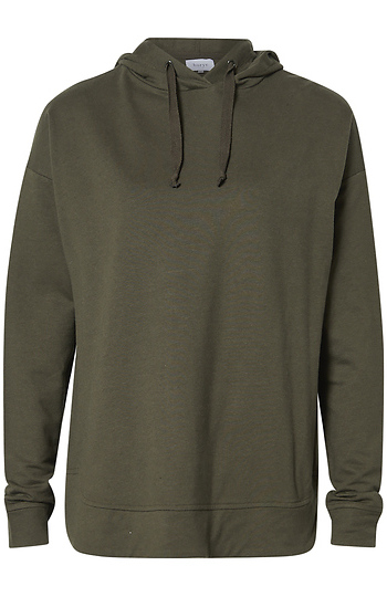 Super Soft Shirttail Hem Hoodie Slide 1