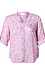 Button Front Long Sleeve Blouse Thumb 1
