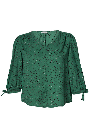 Tie Sleeve Top Slide 1