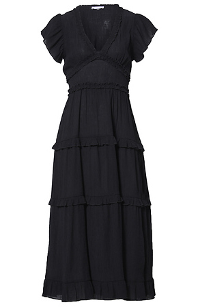 Maxi Dress in Black XS | DAILYLOOK