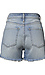 High Rise Frayed Hem Shorts Thumb 2