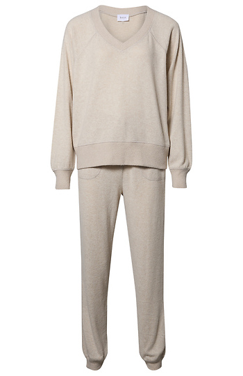 Contrast Knit Combo Set Slide 1