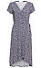 Faux Wrap Short Sleeve Dress Thumb 1