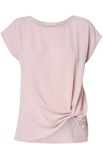 Front Twist Hem Top Slide 1