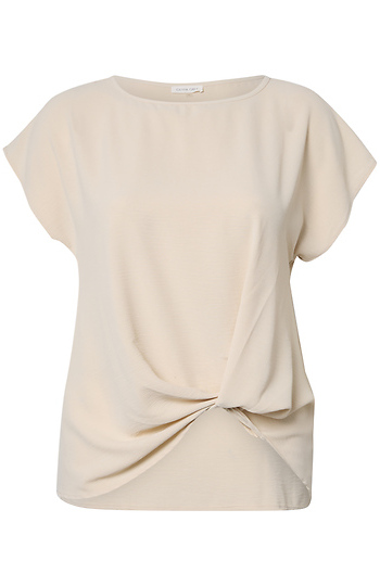 Front Twist Hem Top Slide 1