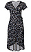 Faux Wrap Short Sleeve Dress Thumb 1