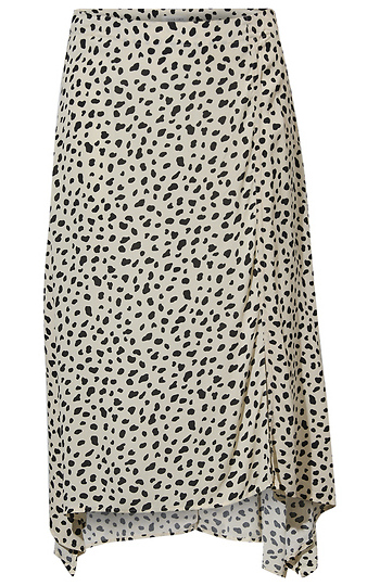 Handkerchief Midi Skirt Slide 1