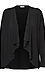 Drape Front Ponti Blazer Thumb 1