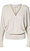 Surplice Brushed Knit Top Thumb 1
