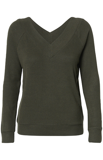 Ribbed V-Front Brushed Top Slide 1