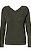 Ribbed V-Front Brushed Top Thumb 1