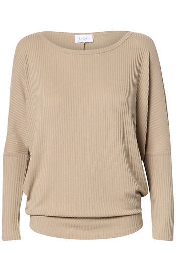 Ribbed Long Sleeve Slide 1