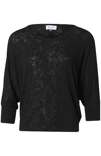 Knit Dolman Sleeve Top Slide 1