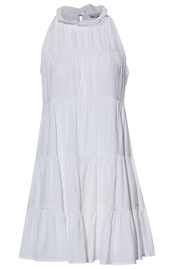 Mock Neck Mini Dress Slide 1