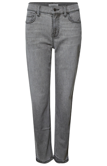Level 99 High Rise Straight Cropped Jean Slide 1
