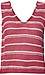 Stripe V-Neck Tank Thumb 1