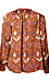 Printed Tie Neck Blouse Thumb 2