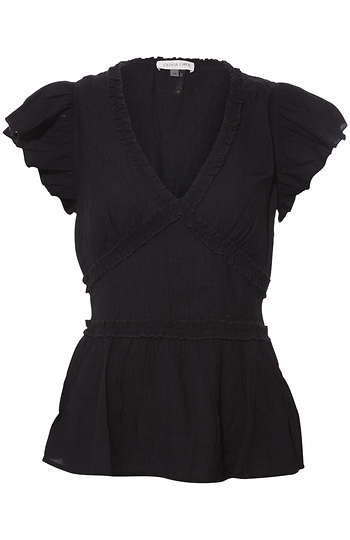 Short Sleeve Tiered Top Slide 1