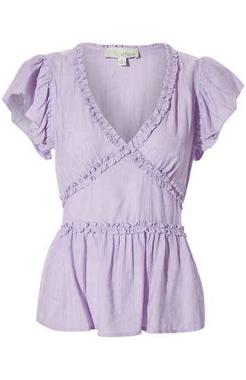Short Sleeve Tiered Top Slide 1
