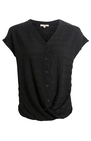 Button Front Sleeveless Top Slide 1