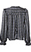 Tassel Tie Neck Blouse Thumb 2