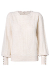 Cable Knit Round Neck Sweater