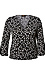 Polka Dot Surplice Top Thumb 1