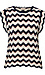 Skies Are Blue Striped Knit Top Thumb 1