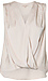 Sleeveless Drape Front Top Thumb 1