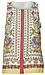 Border Print Sleeveless Top Thumb 1