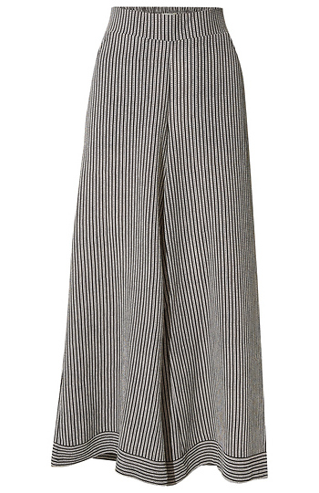 Printed Wide Leg Pants Slide 1