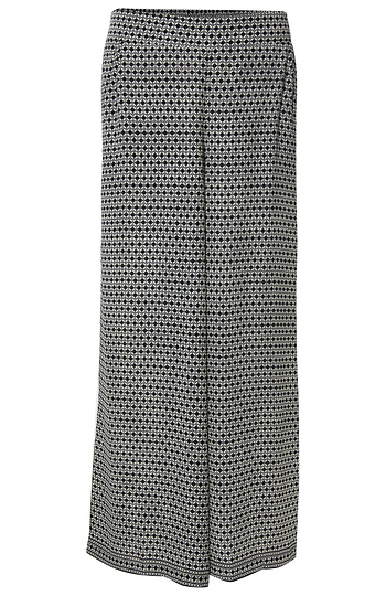 Printed Wide Leg Pant Slide 1
