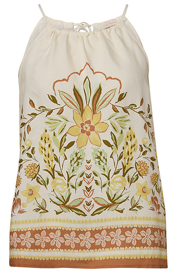 Floral Halter Top Slide 1