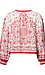 Printed Split Neck Blouse Thumb 2