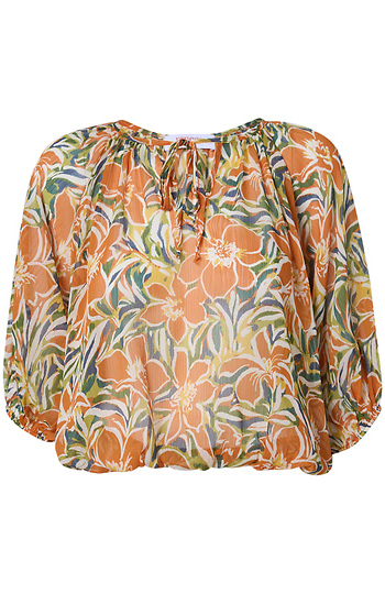 Front Neck Tie Top Slide 1