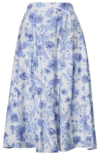 Floral Skirt Slide 1