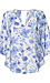 V-Neck Flower Top Thumb 1