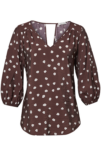 V-Neck Blouse Slide 1