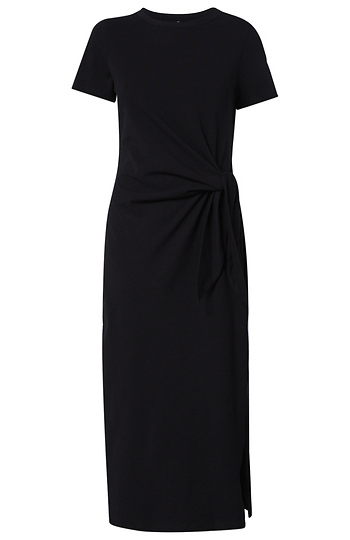 Front Side Tie Dress Slide 1