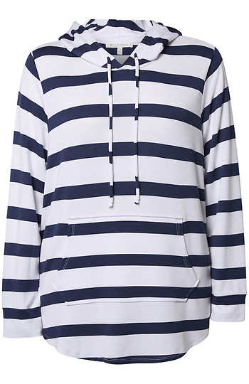 Striped Hoodie Slide 1